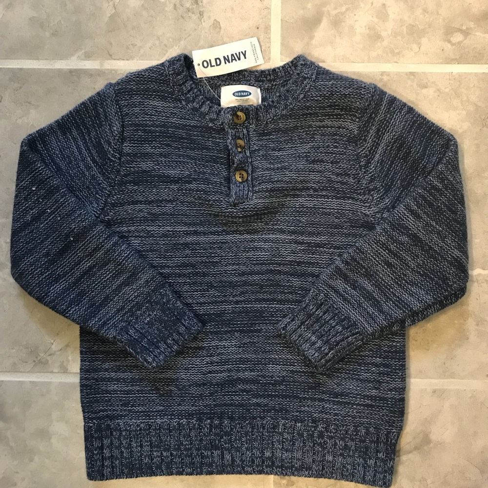 Brand New Old Navy Kids Button Up Sweater sz3T