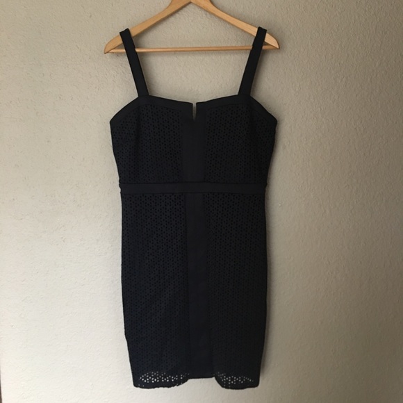 Thalia Sodi Dresses & Skirts - 🌻 Little Black Dress Laser Cut Camisole NWOT