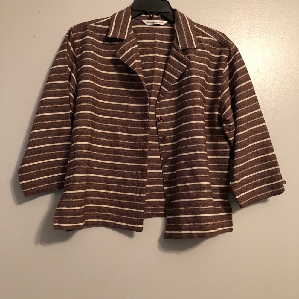 Vintage Dillard’s Preston & York Blouse/Blazer