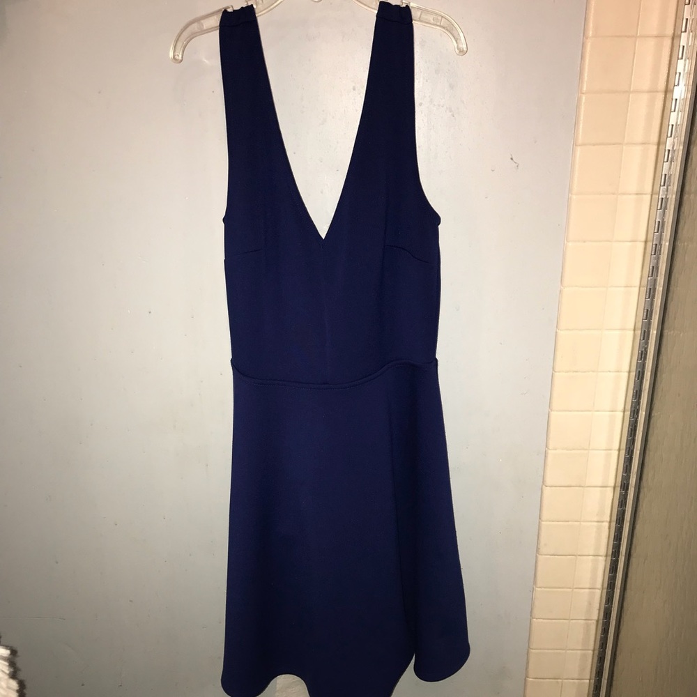 Royal blue dress!