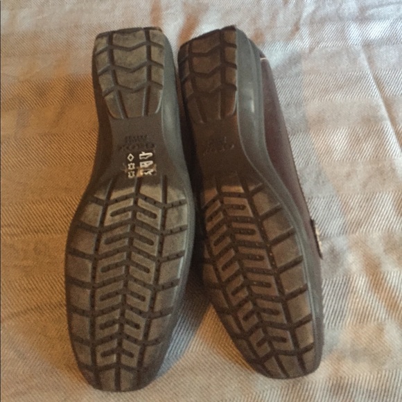 Geox brown leather loafers. Size 7 - Picture 3 of 3