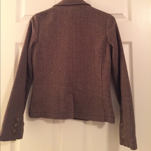 Old Navy brown and tan blazer XS - Picture 3 of 4
