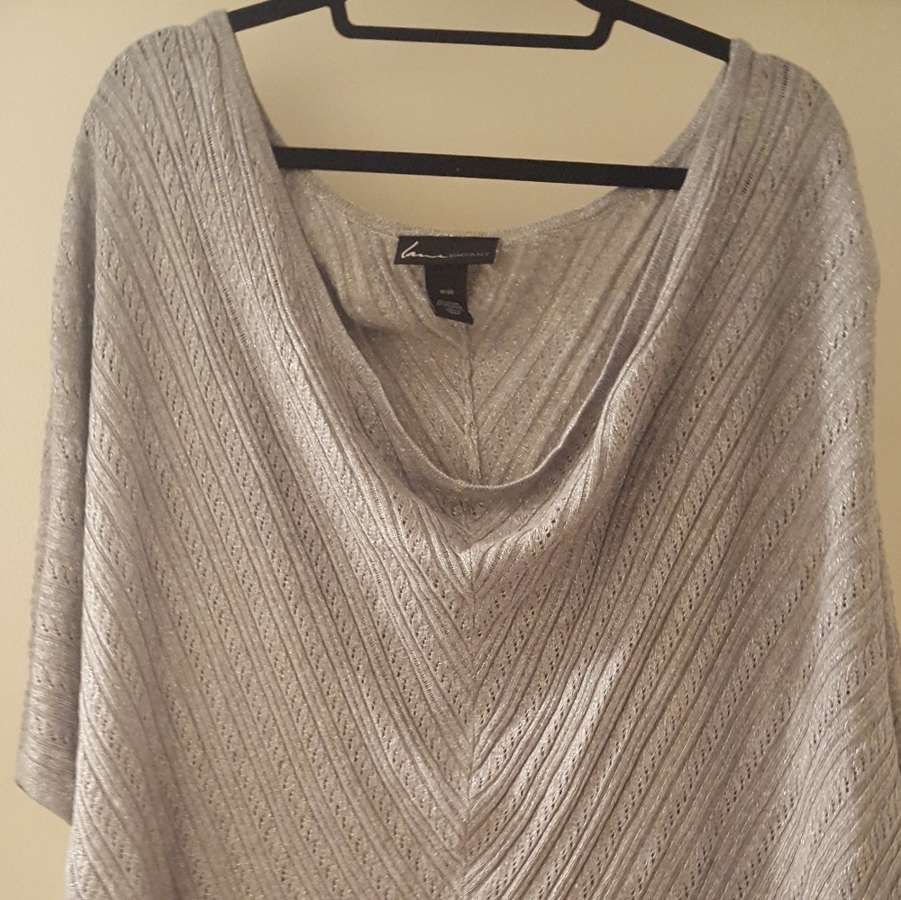 Shiny Silver Sweater