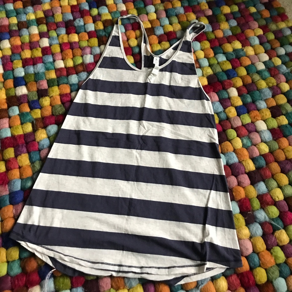 Lululemon Striped Tank Size 6