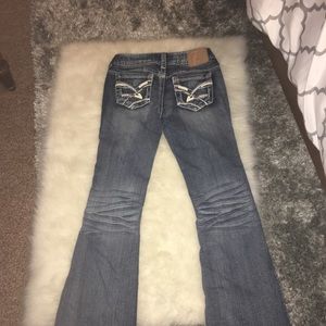 Denim flare jeans juniors size 5