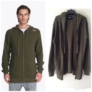 ZANEROBE waffle knit hooded jacket