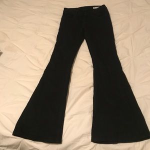 Black flare Zara jeans