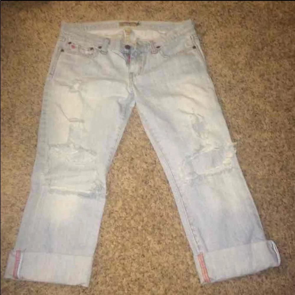 Distressed Jeans