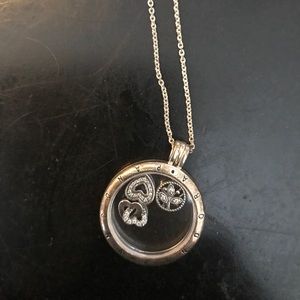 Pandora locket necklace
