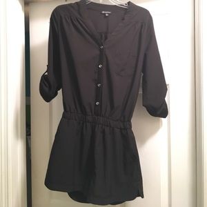 Cute Black Romper