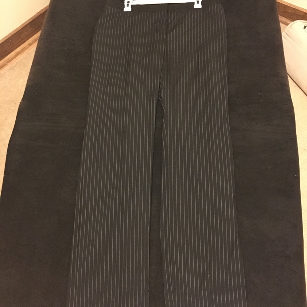 Jones New York pinstripe dress pants.