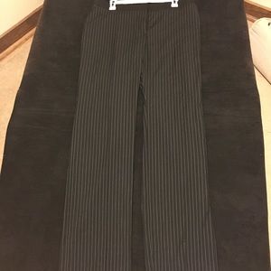 Jones New York pinstripe dress pants.