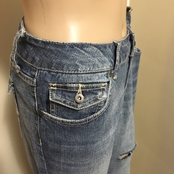 Jeans Arizona Long👖 Distressed. 😩 - Picture 2 of 6