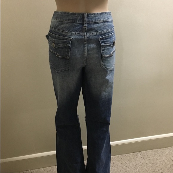 Jeans Arizona Long👖 Distressed. 😩 - Picture 4 of 6