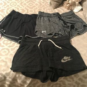 Women’s workout shirts, Nike & Underarmor