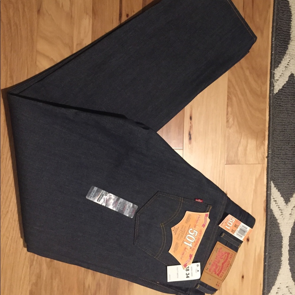 501 Straight Leg Levi’s Button-Fly