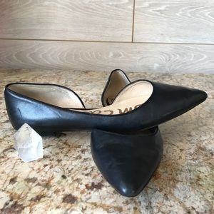 Sam Edelman•Pointed Flats•Black•Leather•Size 9M
