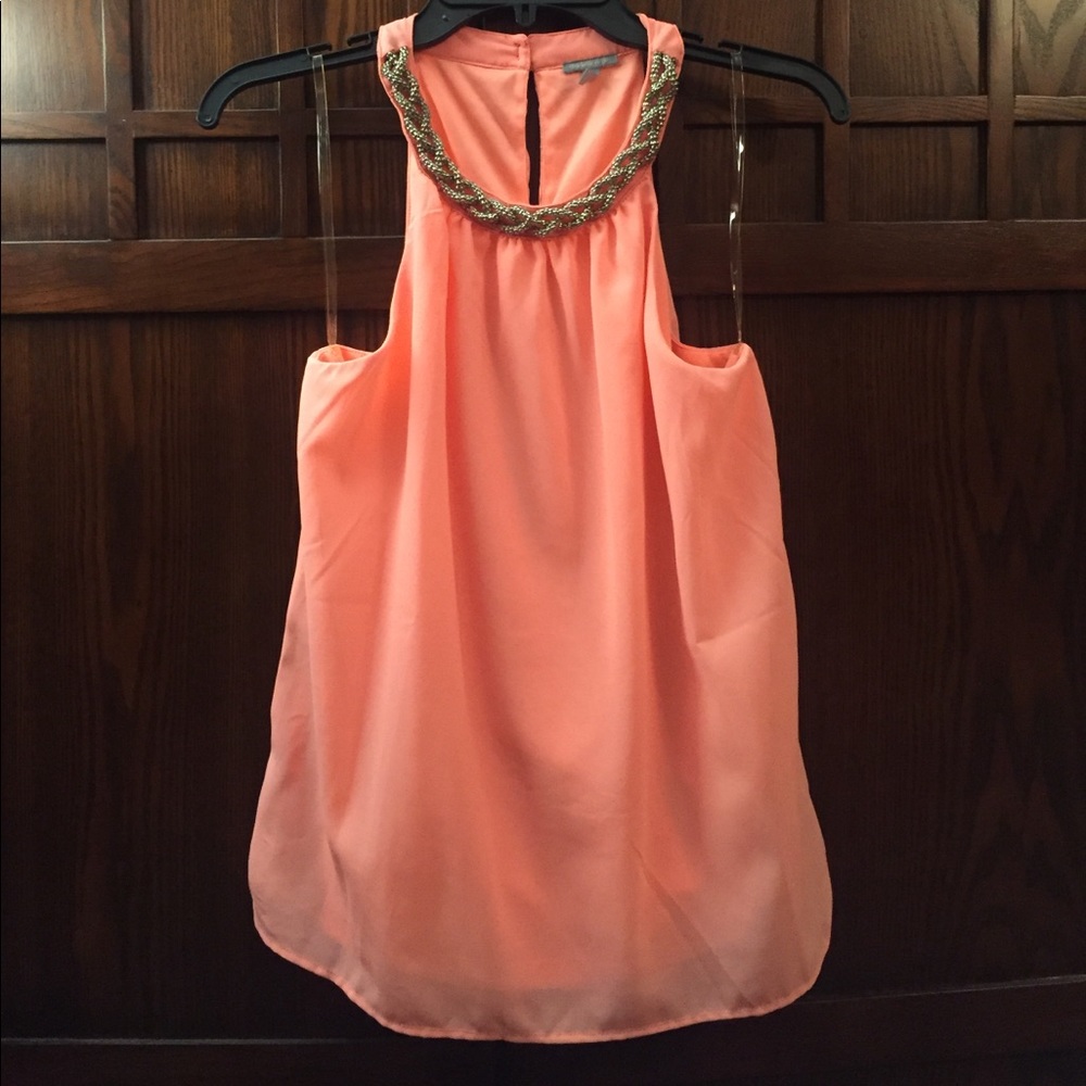 Charlotte Russe Coral Blouse