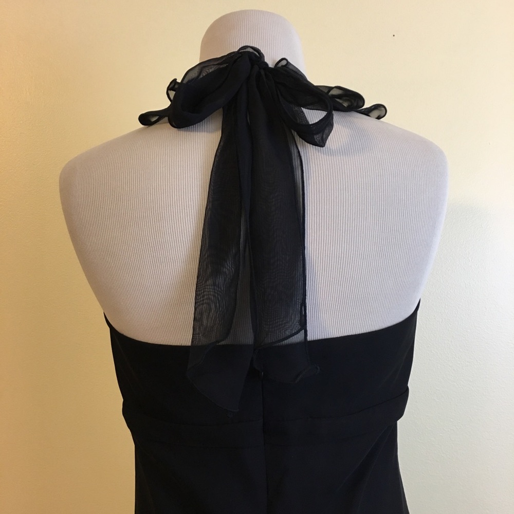 Moda International🌀AMAZING WATERFALL RUFFLE LBD - Picture 4 of 8