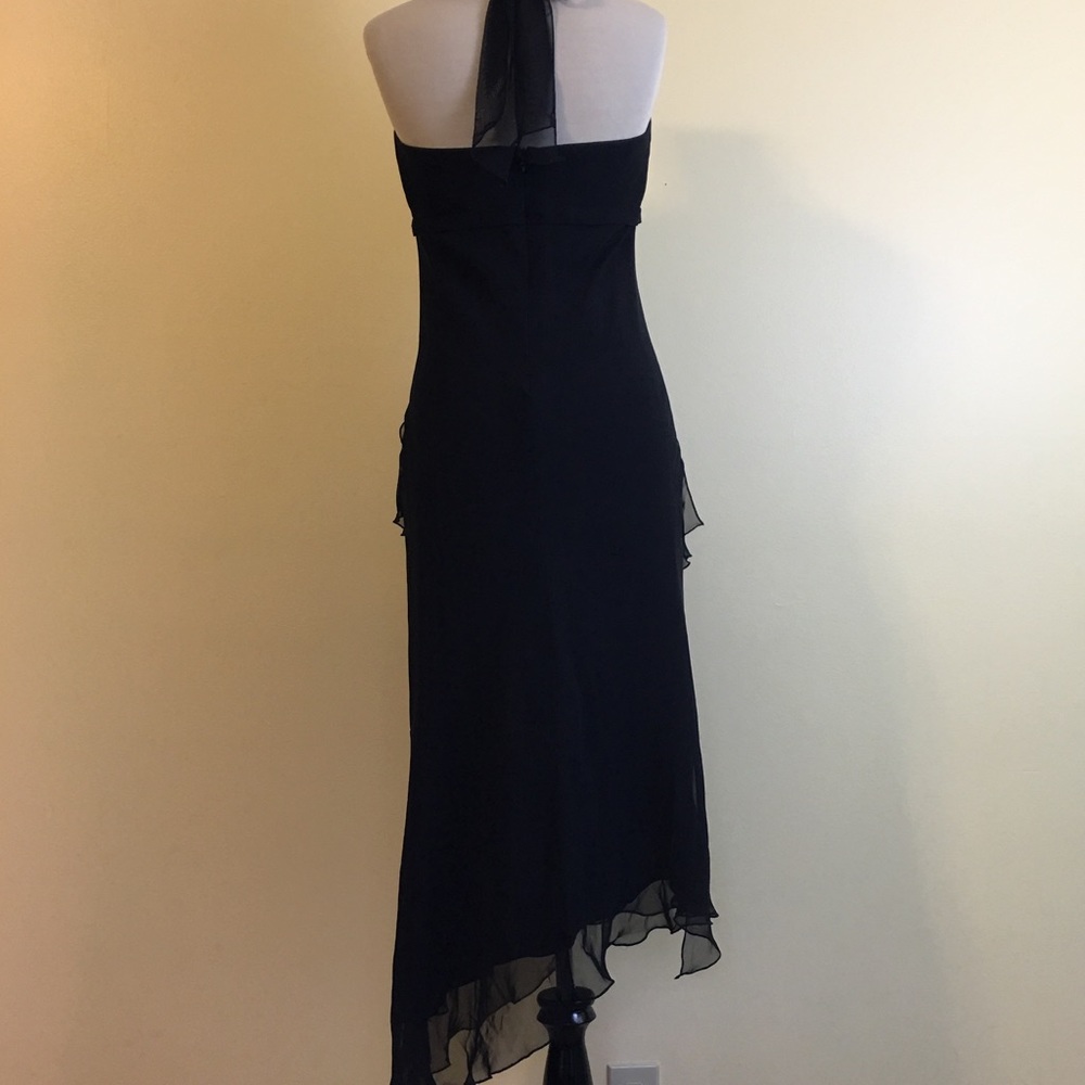 Moda International🌀AMAZING WATERFALL RUFFLE LBD - Picture 5 of 8