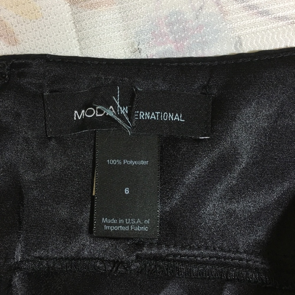 Moda International🌀AMAZING WATERFALL RUFFLE LBD - Picture 6 of 8