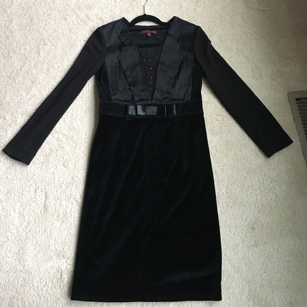 Party velvet dress