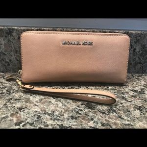 Blush colored Michael Kors Wallet