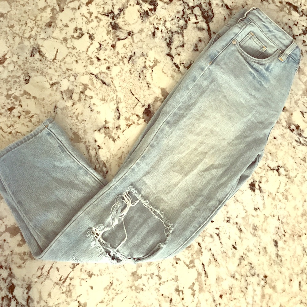 Melville button up denim jeans