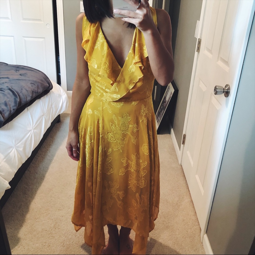 Leith Faux Wrap Dress