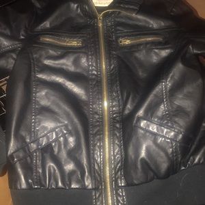 Leather jacket