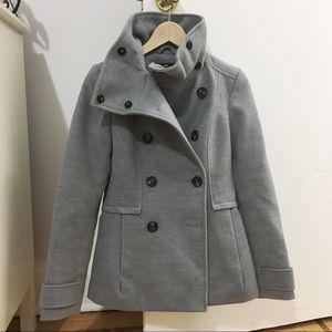 H&M double breasted peacoat