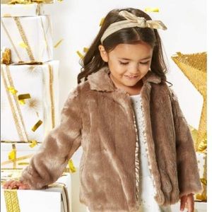 Kardashian Kids Faux Fur Jacket