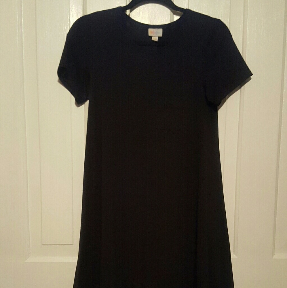 LuLaRoe Black unicorn carly dress