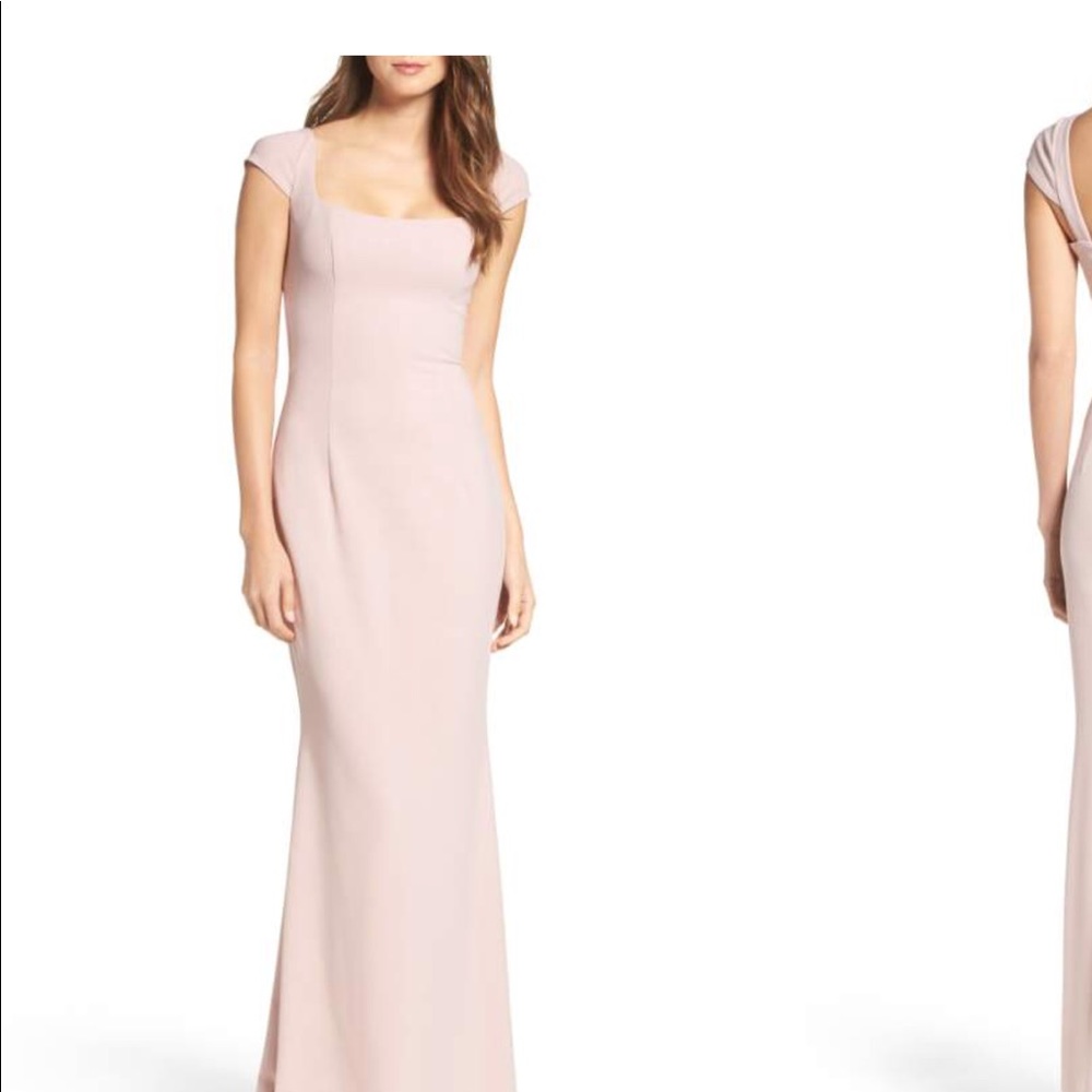 Katie May Georgia Crepe Gown