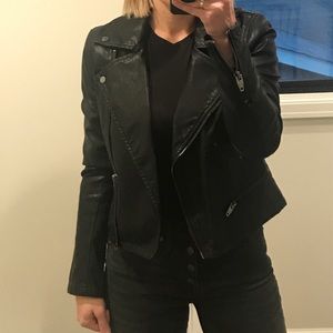 Blank nyc faux leather Moto jacket