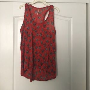 Free People Floral Top