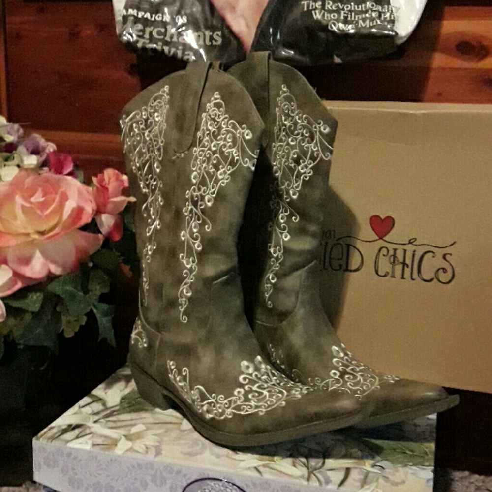 Southern Fried Chics western boots