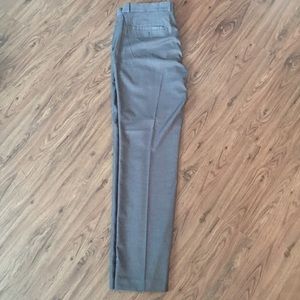Perry Ellis Slim Fit 36x34 Charcoal Dress Pants