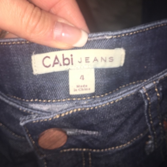SALE! CAbi jean style 334 - Picture 4 of 5