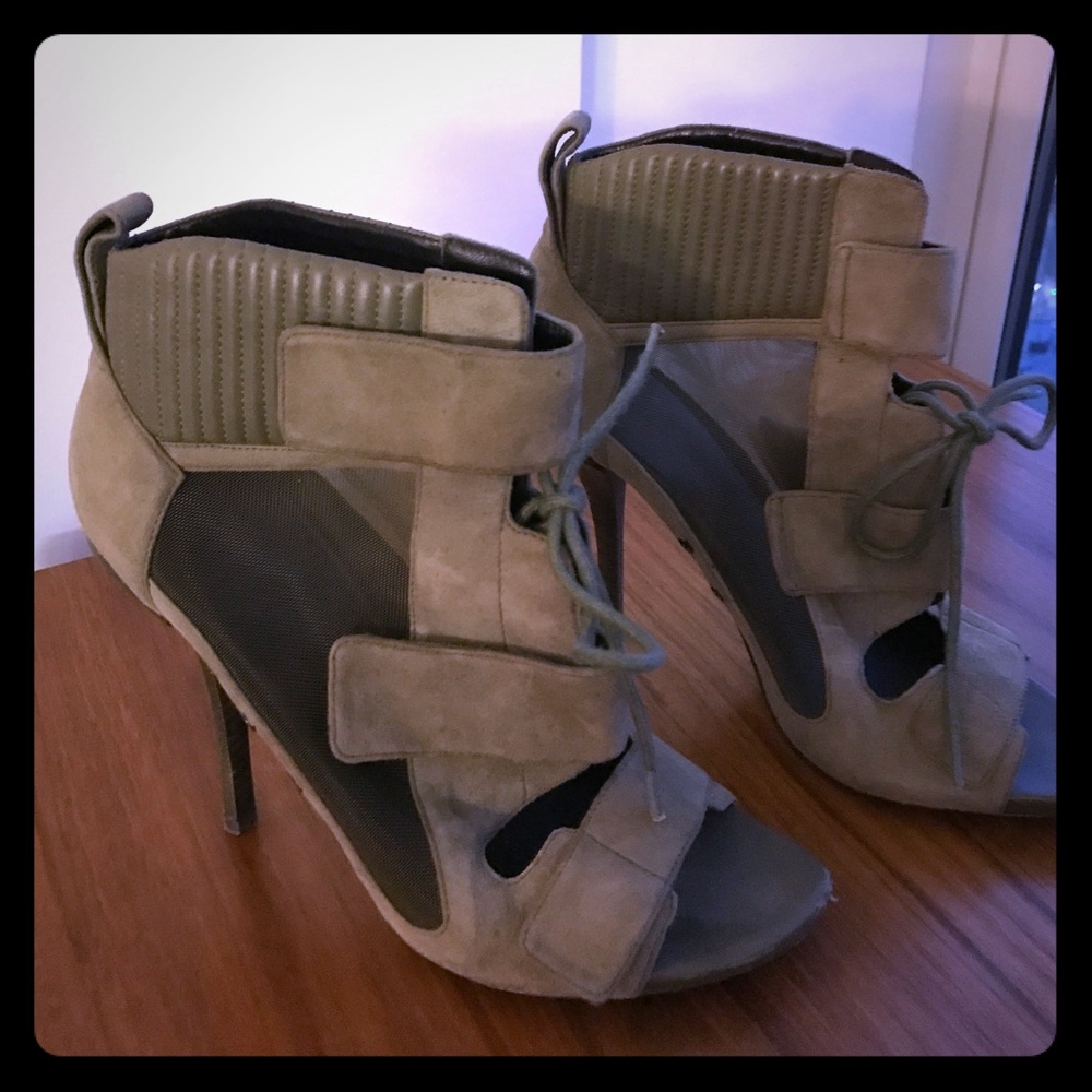 Alexander Wang Sexy Army Green Pumps