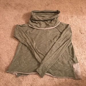 Free People cowl neck sweatshirt