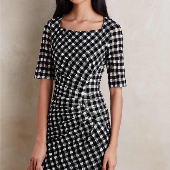 Anthropologie Dresses & Skirts - Anthropologie Maeve Checkered Lace Elorn Dress