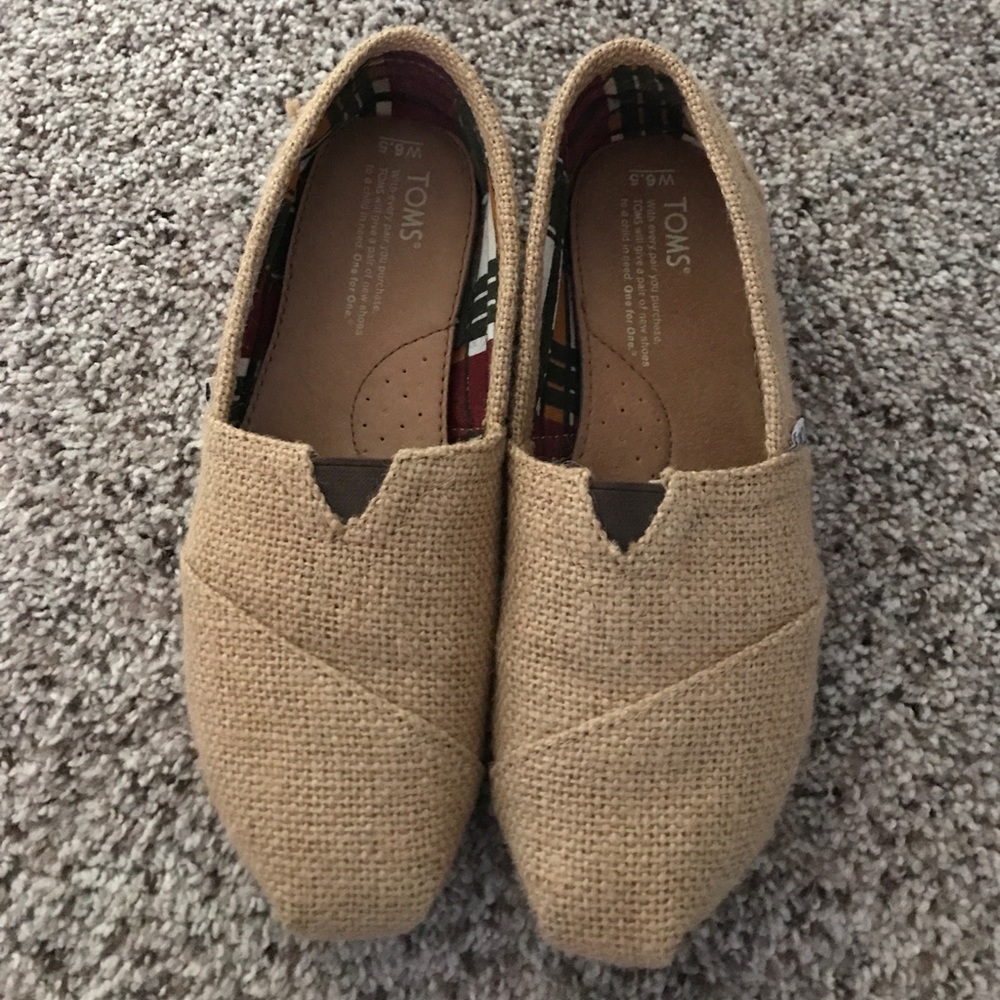 Burlap Toms (Authentic)