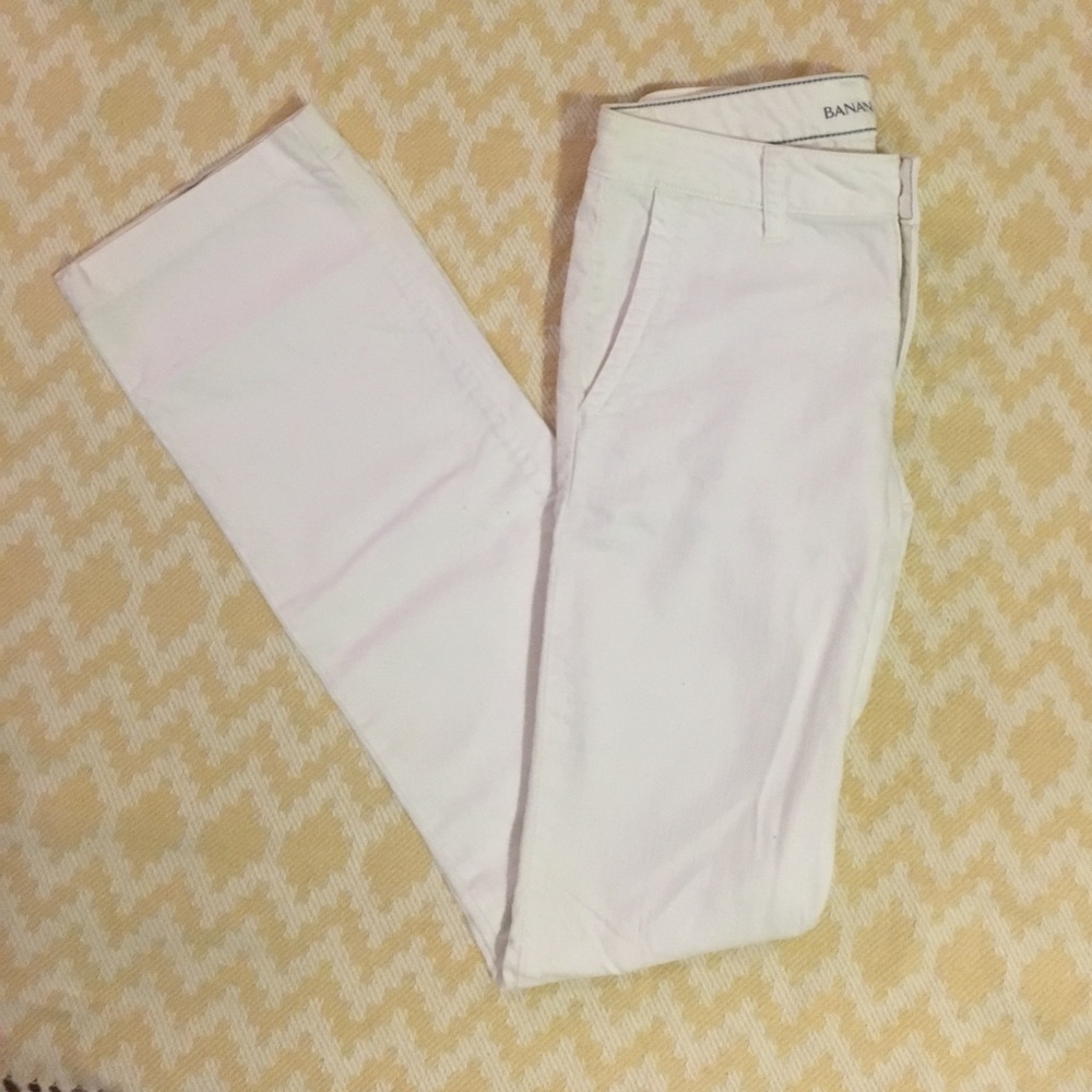 White Banana Republic jeans