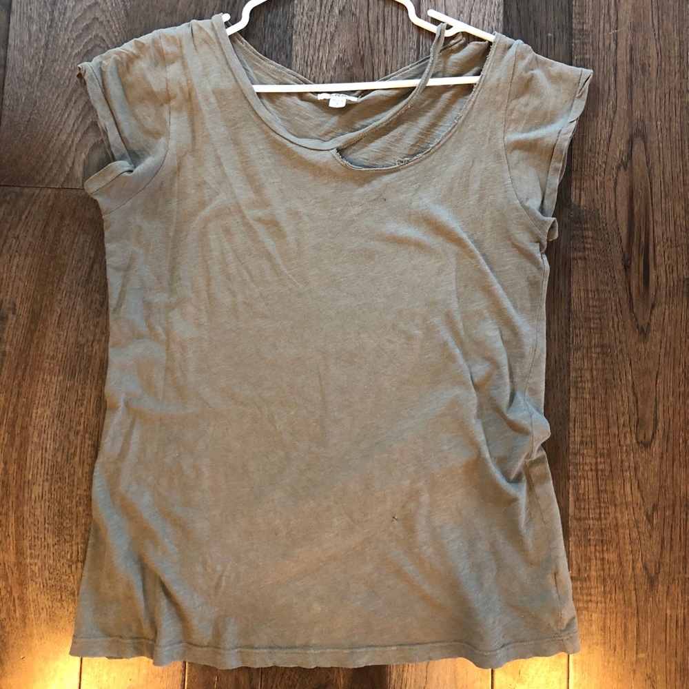LNA Distressed Tee
