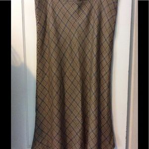 East 5th plaid skirt