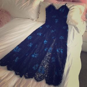 Bebe Lace Gown