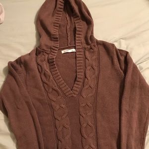🍁OLD NAVY Brown Hooded Sweater🍁