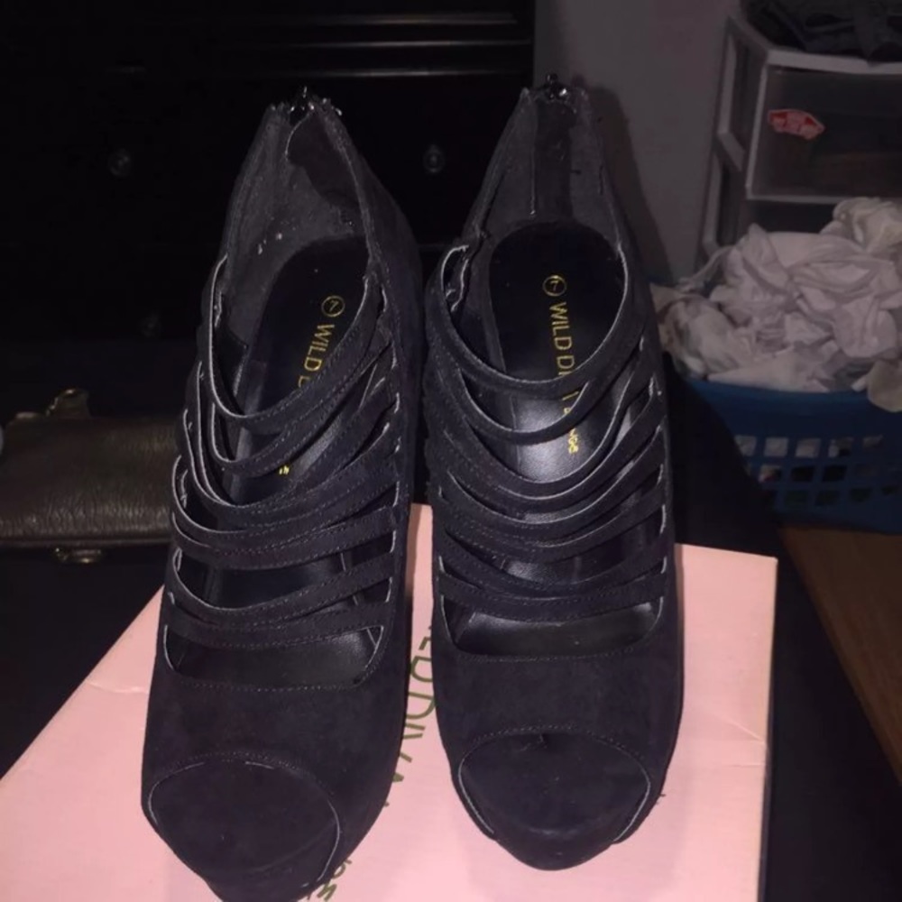 Black heels