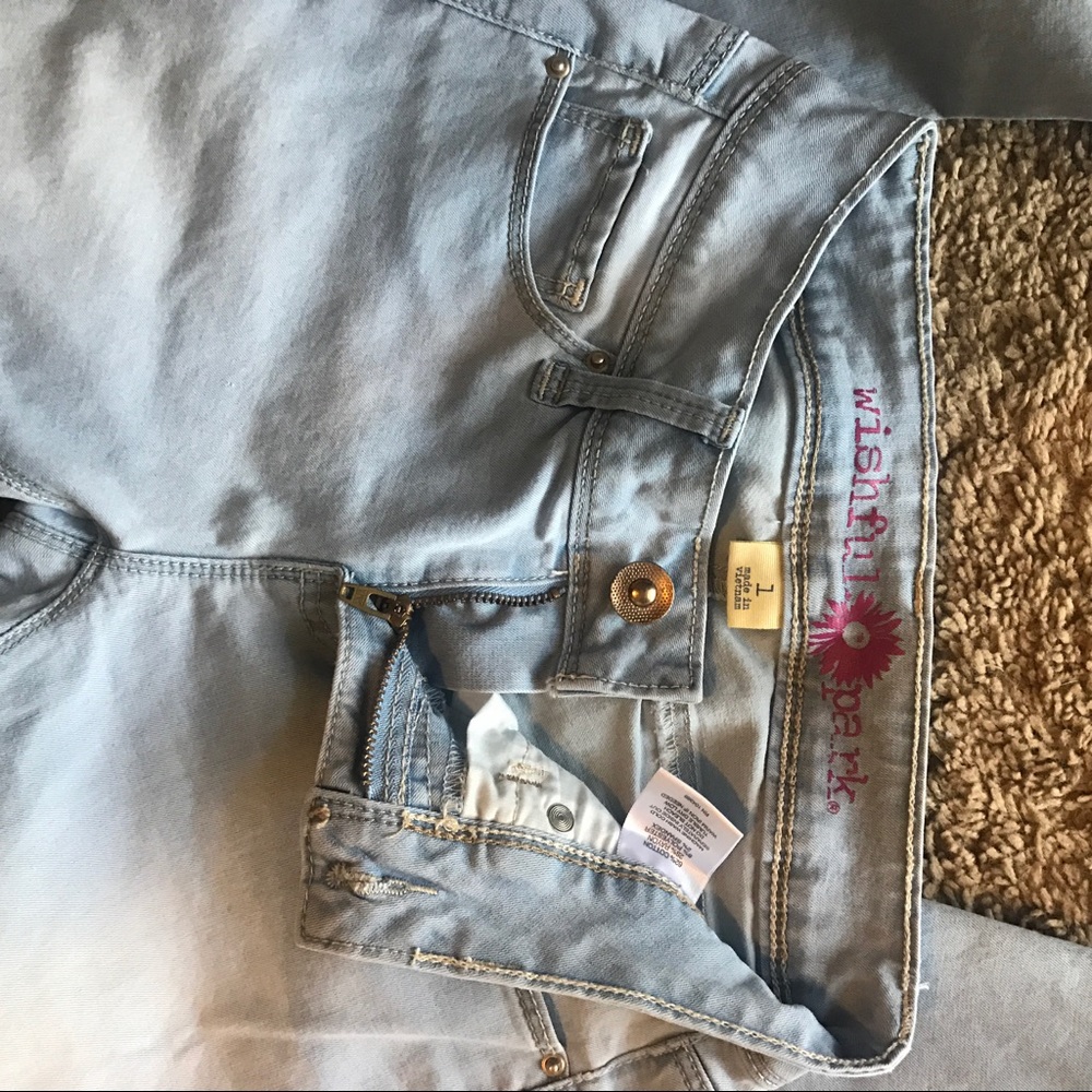 Wishful Park Light-wash Skinny Jeans Size 1
